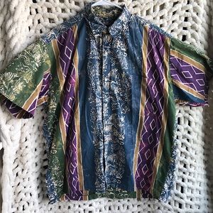 JAVA LAVA ‘go with the flow’ Hawaiian Shirt